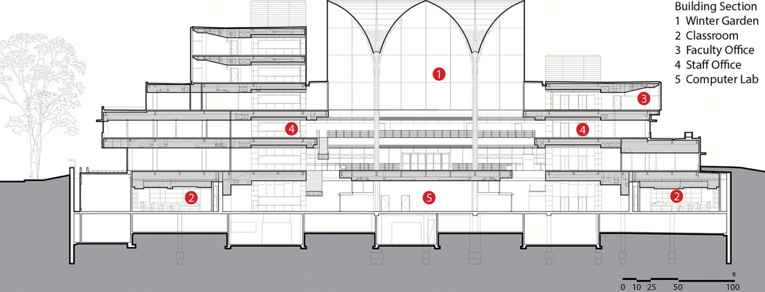 芝加哥大学布斯商学院 | 维诺里建筑的公共教学空间-32