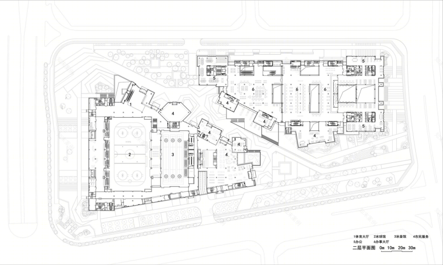 西宁市民中心丨中国西宁丨中国建筑设计研究院-35