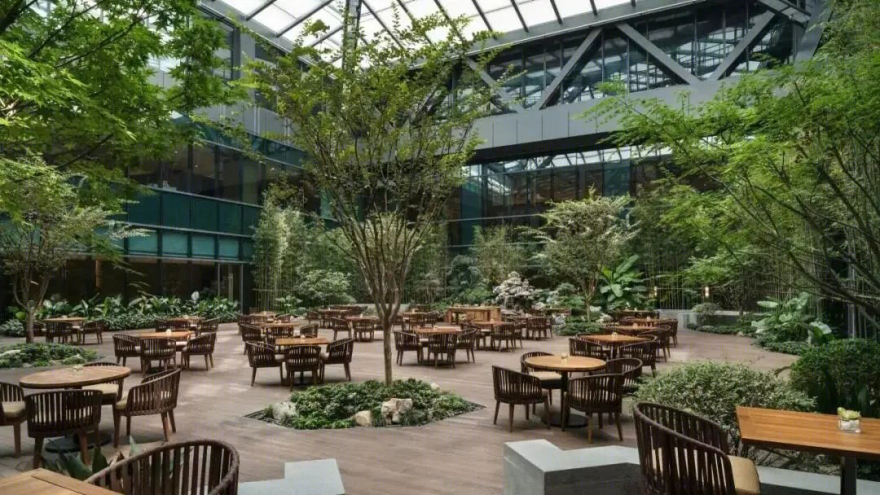 上海五角场凯悦酒店The Lounge西餐厅及酒吧丨中国上海-16