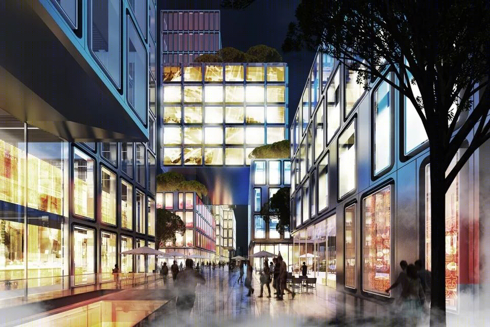 gmp 打造悬浮立方体建筑,彰显天音通信多元化领域-24