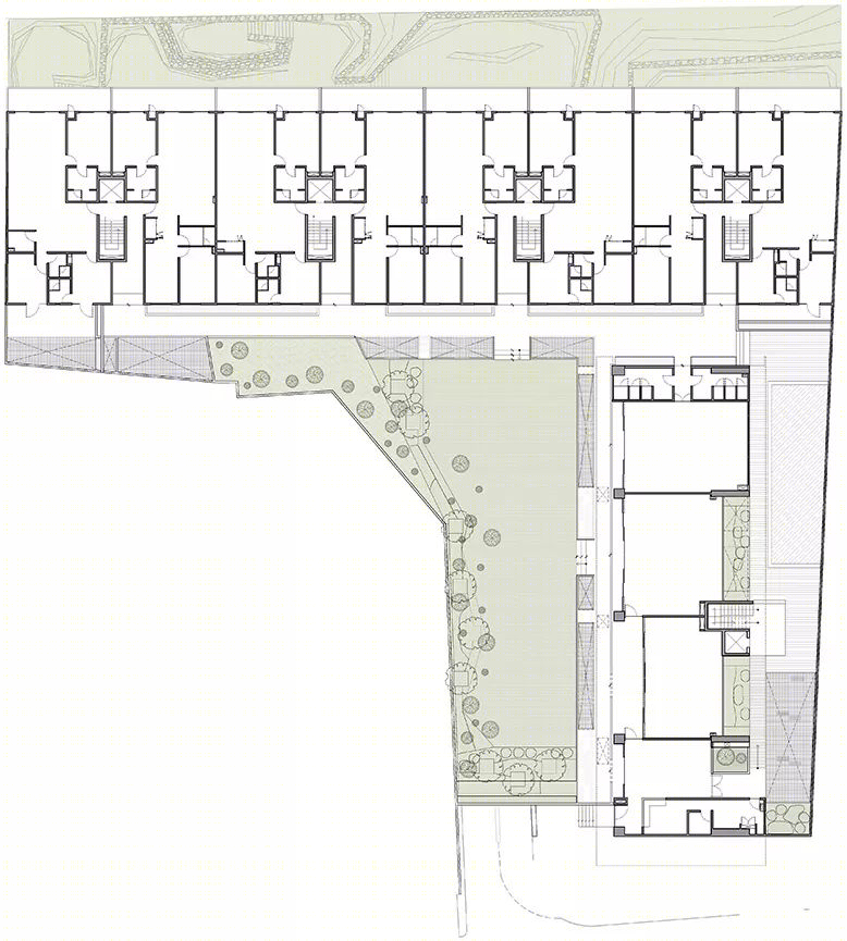 墨西哥城 Afinia Olivar 住宅楼 | L 形布局与自然环境相融合-30