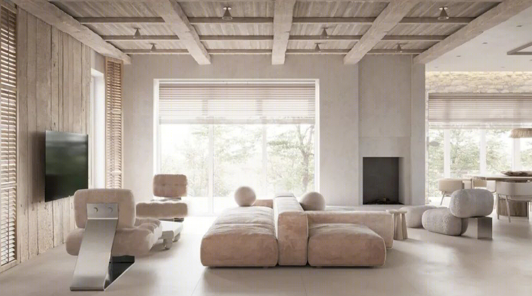 自然淳朴的乡间住宅设计丨HE.D GROUP STUDIO-8