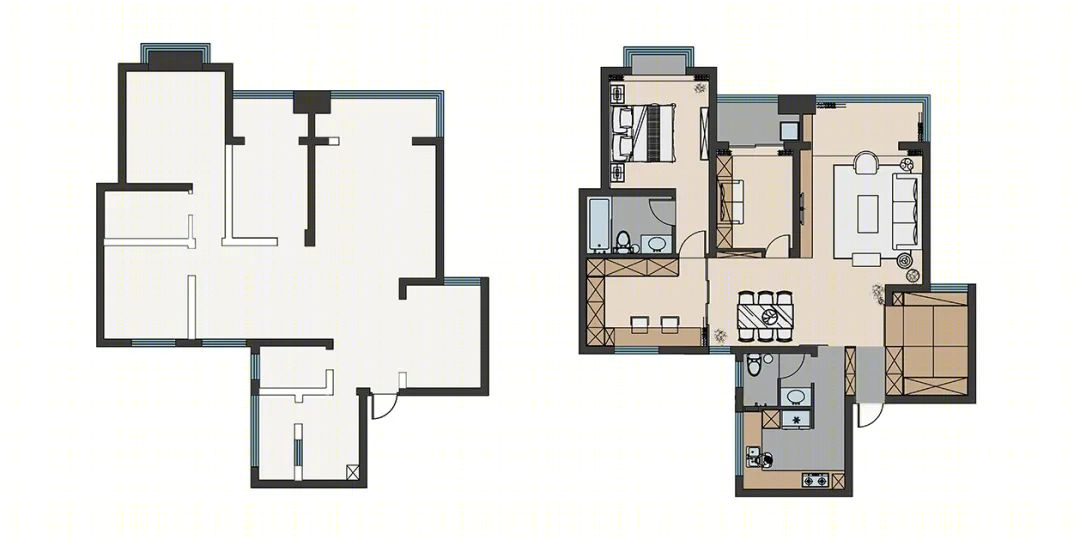 自然和谐的长沙家庭住宅设计丨中国长沙丨GO＋DESIGN STUDIO-8