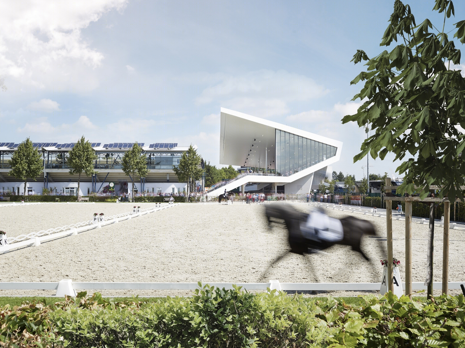 德国马术竞技场(German equestrian arena)丨Kadawittfeldarchitektur-8