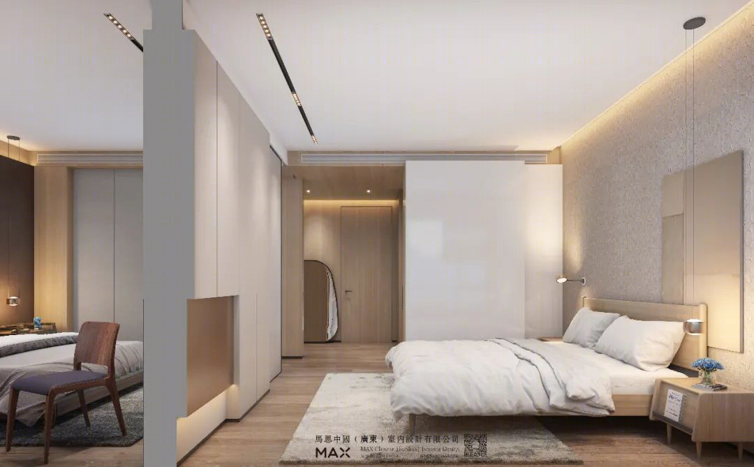 广东马思室内设计 | 219.71m²现代风，感受空间张力与大气-33