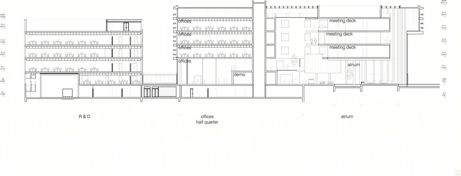 Jaspers·Eyers Architects丨办公建筑丨比利时巴科One园区丨Jaspers-Eyers Architects-39
