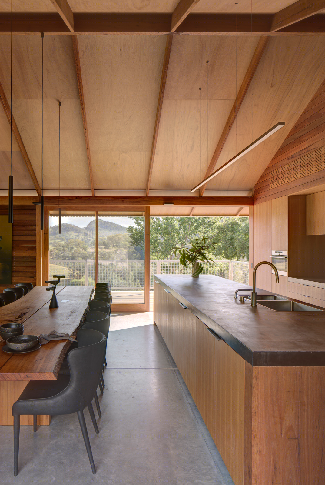 悉尼蓝山度假别墅丨澳大利亚悉尼丨Matthew Woodward Architecture-17