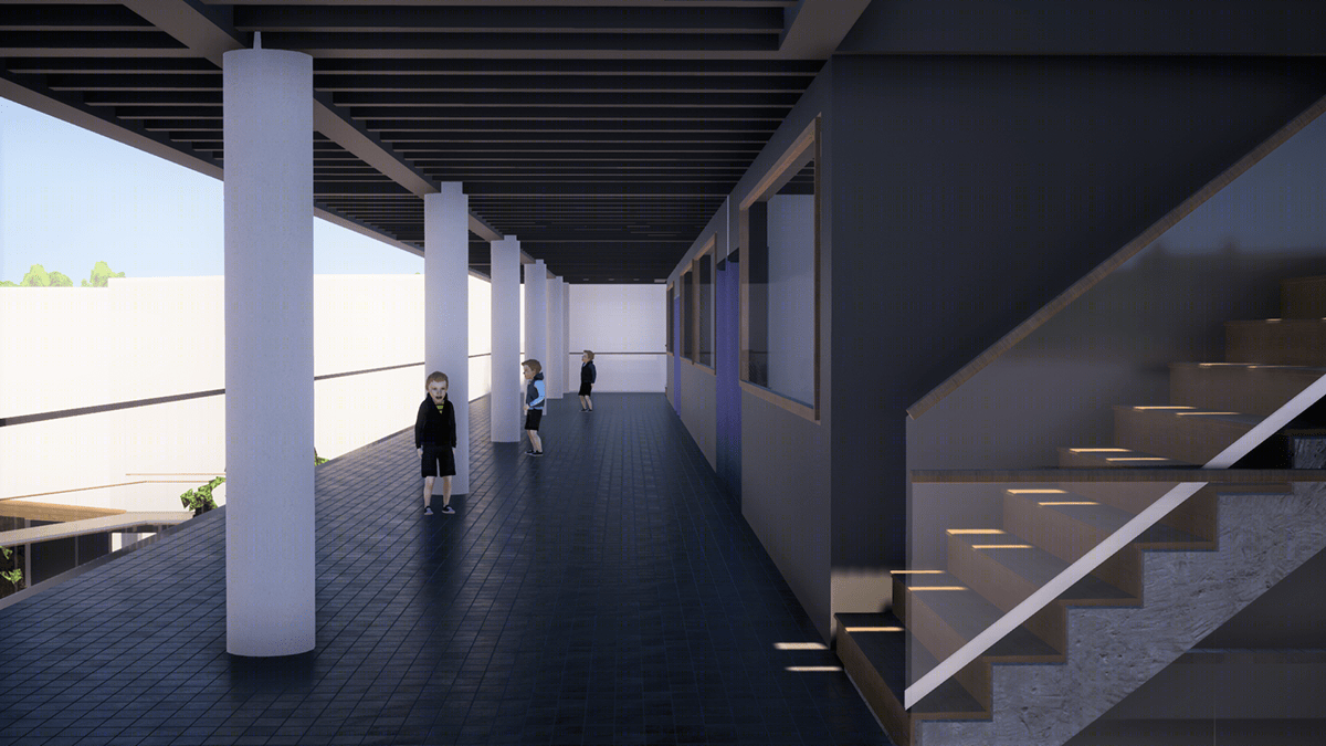 COLEGIO RILAND 现代教育空间设计丨Instragran-7