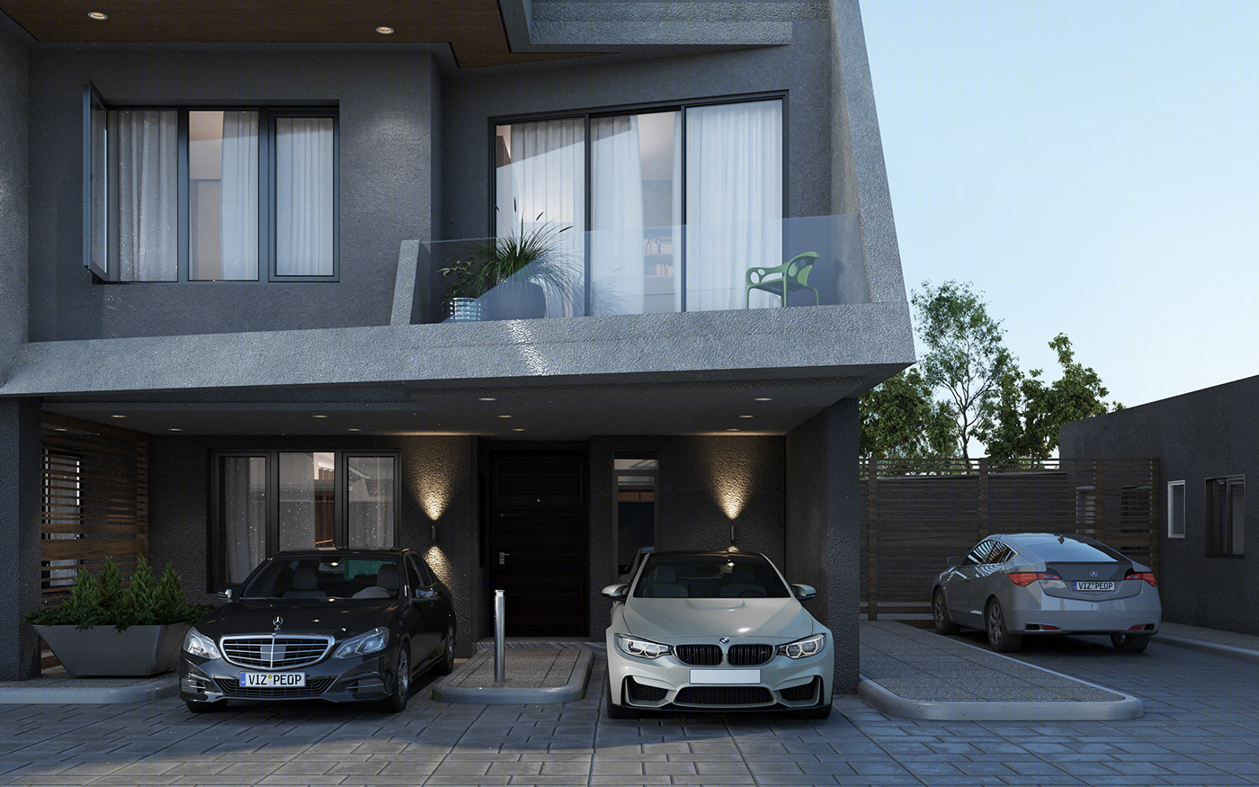 Anastasiya Gushchina丨别墅丨Residential Development (Terraces)-2