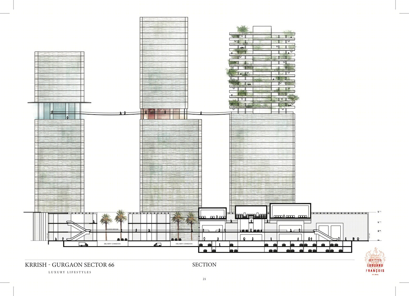 印度古尔冈 66 区 LEED 白金摩天大楼-23