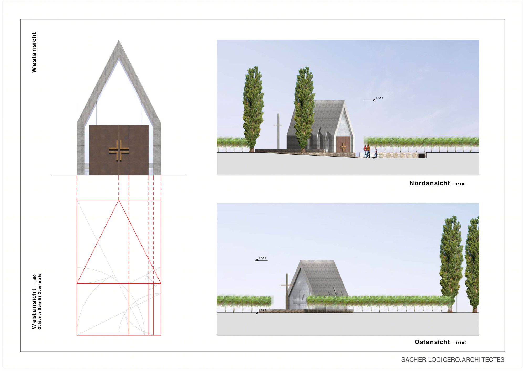 奥地利 Maria Magdalena 教堂丨Sacher.Locicero.Architectes-57