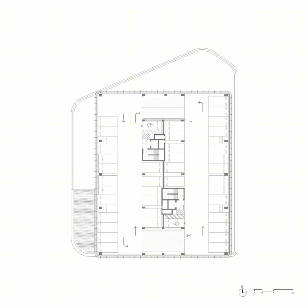 韩国工业园区独特停车楼设计丨Urban Ark Architects-46