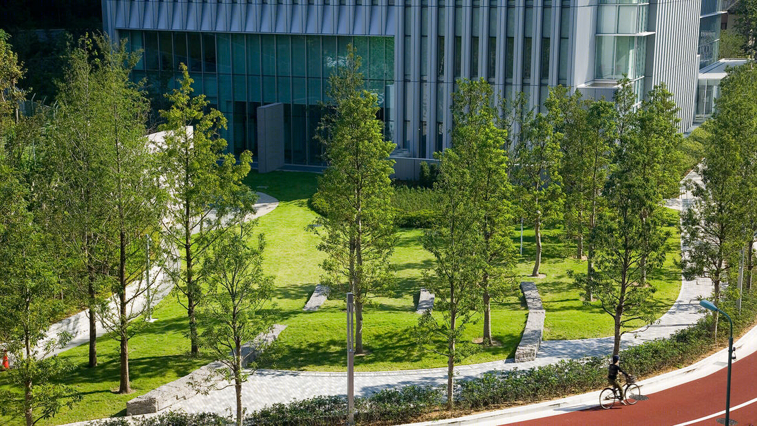 东京绿色办公大厦,SWA Group 打造城市绿洲-14