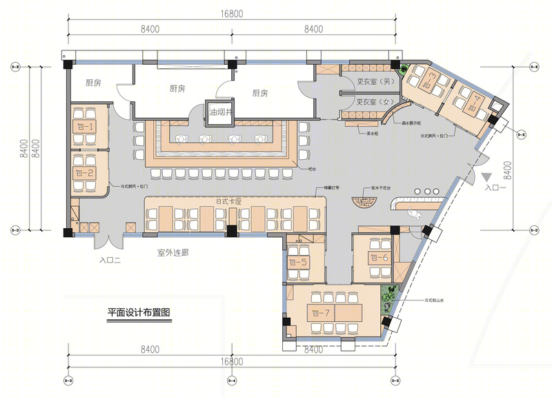 南鹿日式料理店·洪鑫设计-33