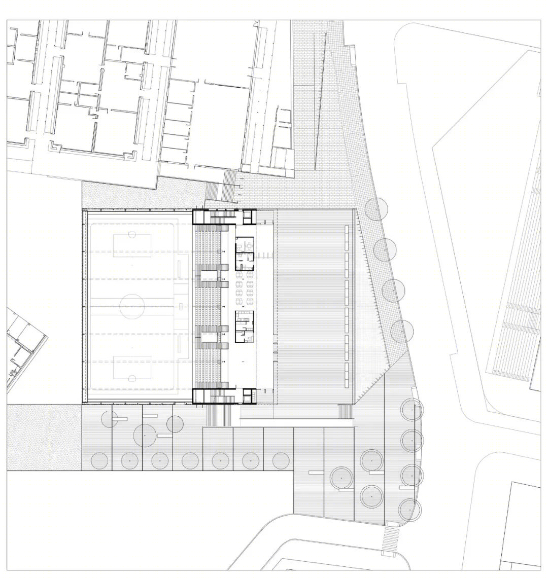 巴塞罗那 Camp del Ferro 体育中心丨西班牙巴塞罗那-35