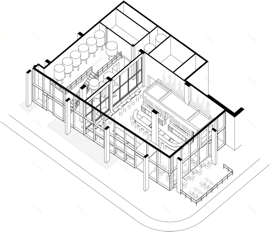 Le Relais Boréale 酿酒厂改造丨加拿大蒙特利尔丨Atelier L’Abri-6