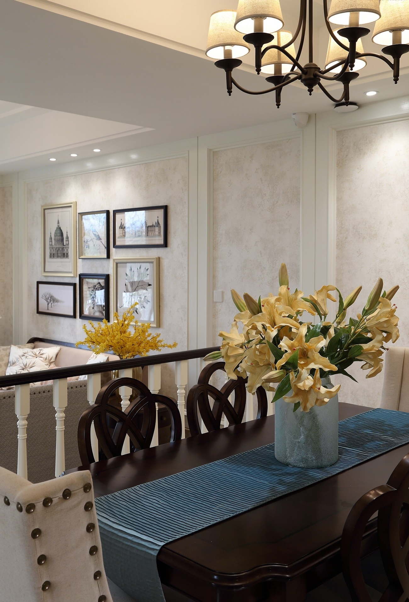 名屋出品 | 莱茵庄园 160m2 简约美式独栋别墅设计-30