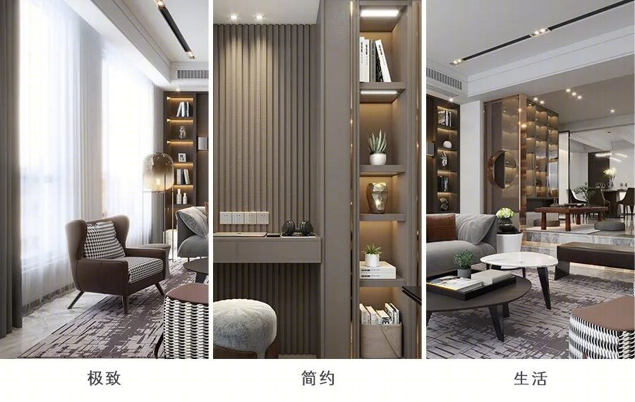 现代极简大宅,品味格调空间设计!-6