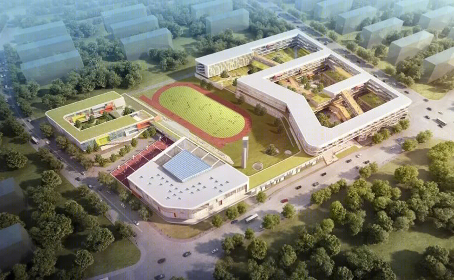 上海兰生复旦学校青浦分校丨中国青浦丨上海华都建筑规划设计有限公司(HDD)-12