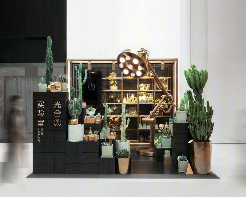 未来废墟中的光合实验室——成都 IFS 花店形象设计-17
