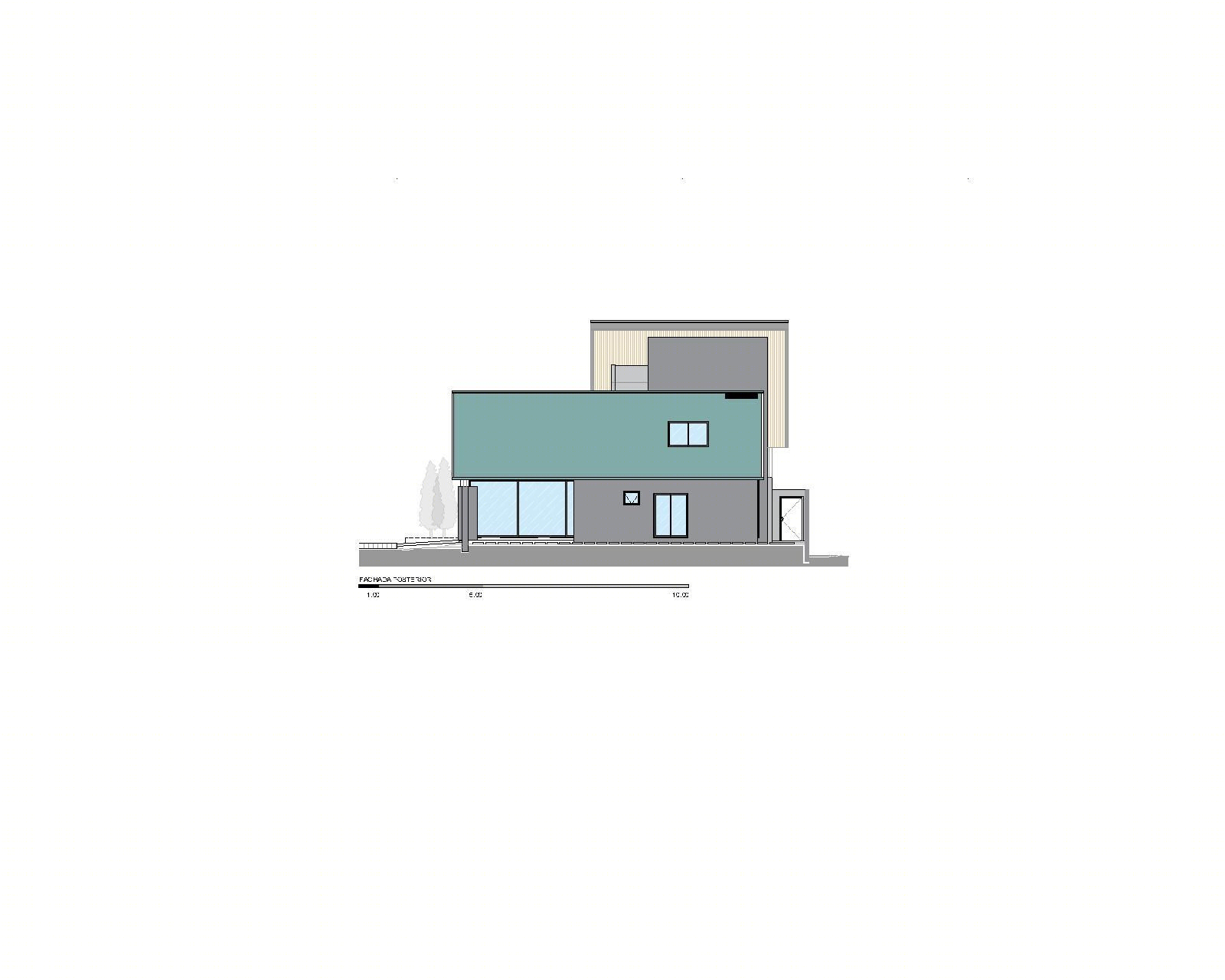 绿屋 · 庭院融入现代自然风格住宅设计-30
