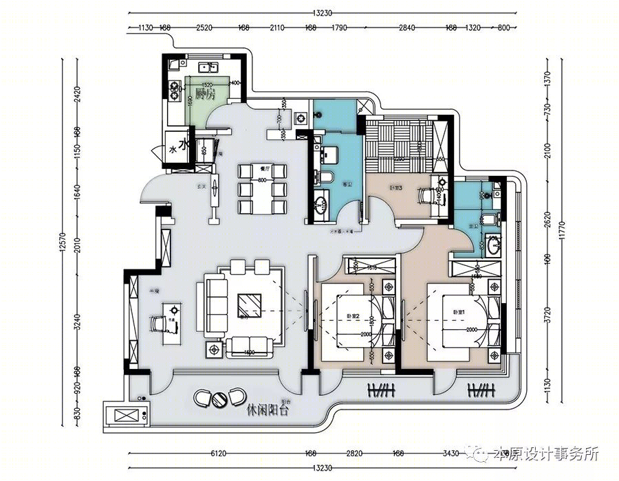 简欧轻奢,营造现代都市仪式感生活空间-49