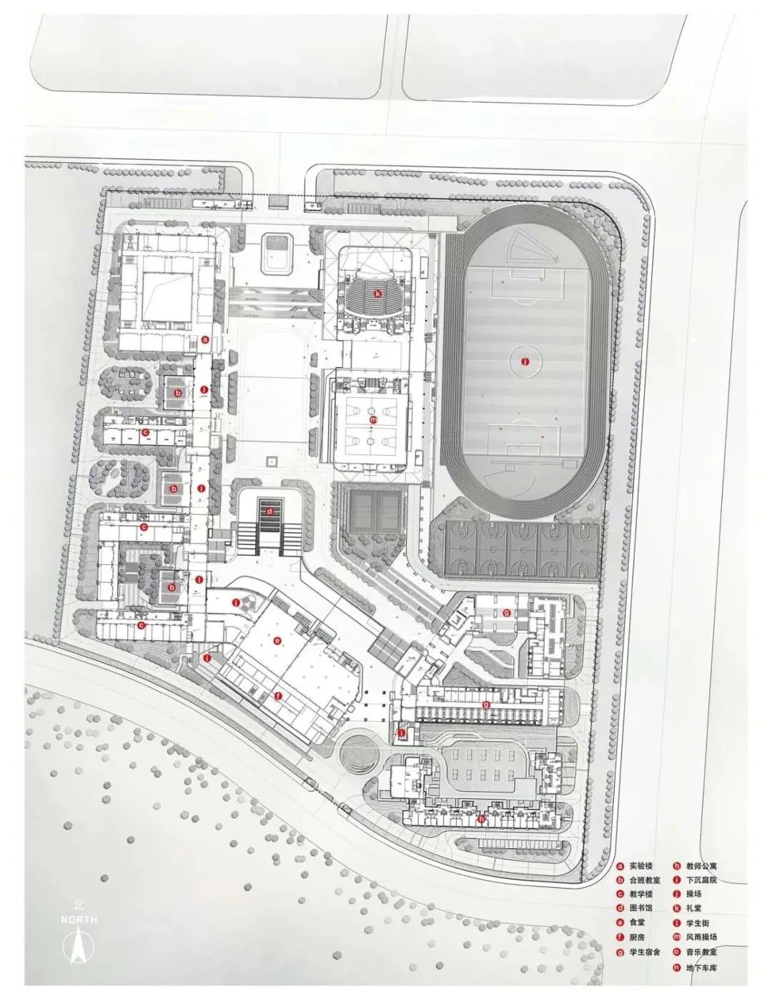 济南历城二中彩石校区丨中国济南丨同圆设计集团股份有限公司-89