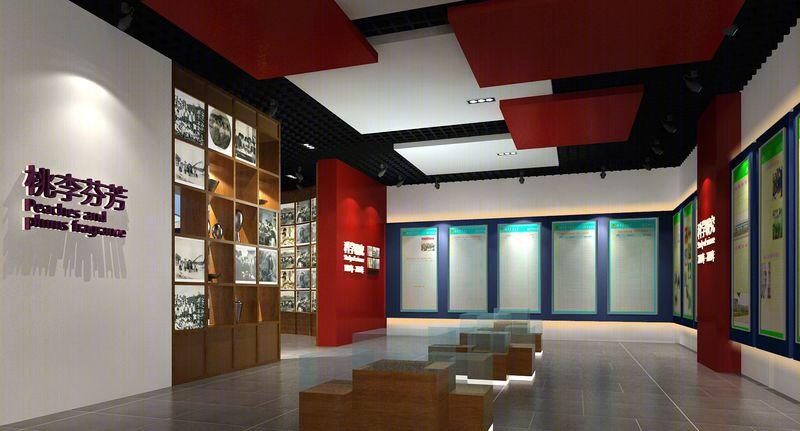 廖娉婷打造校史馆文化展厅 | 第三展厅入口结束语-6