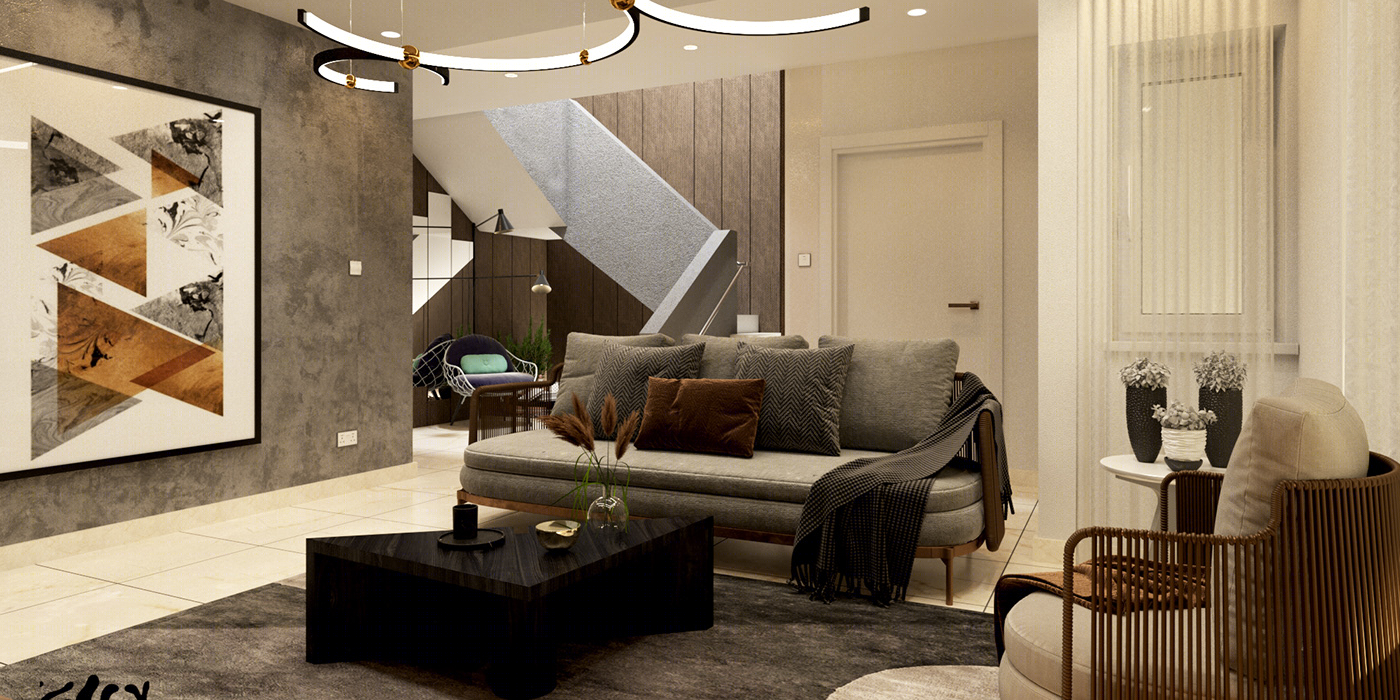 Anastasiya Gushchina丨别墅丨Residential Development (Terraces)-5