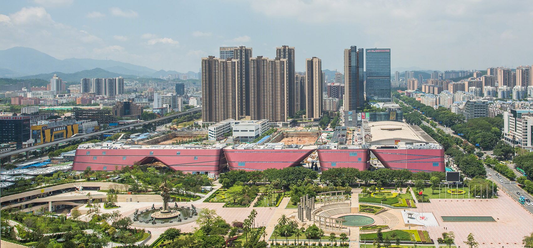 深圳龙岗三馆一城建筑-11