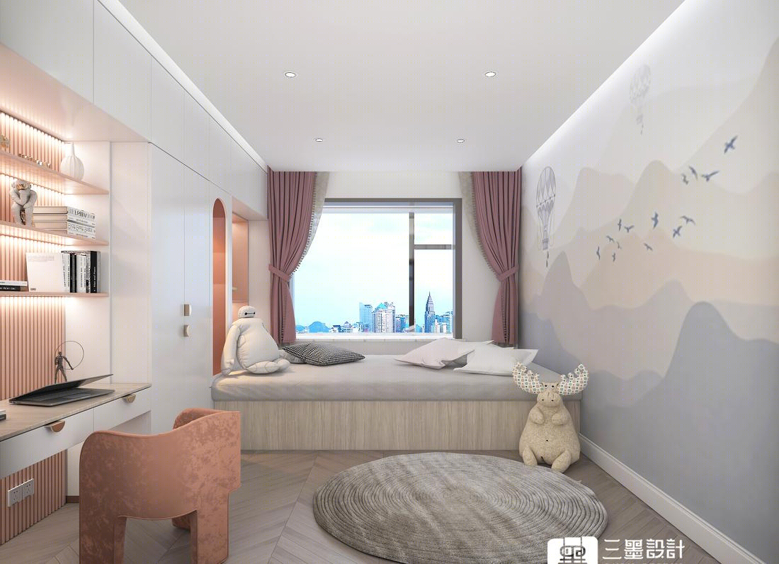 长治市颐龙湾大平层现代简约设计-17