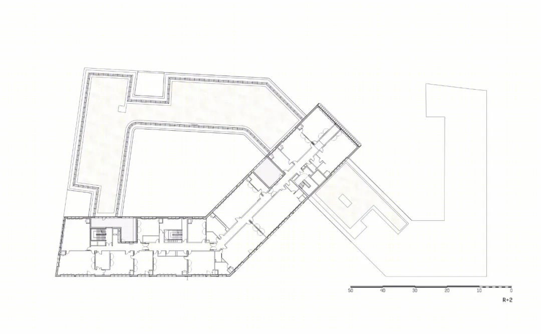 飘动绸带 | 法国中学建筑的室内外一体化设计-32