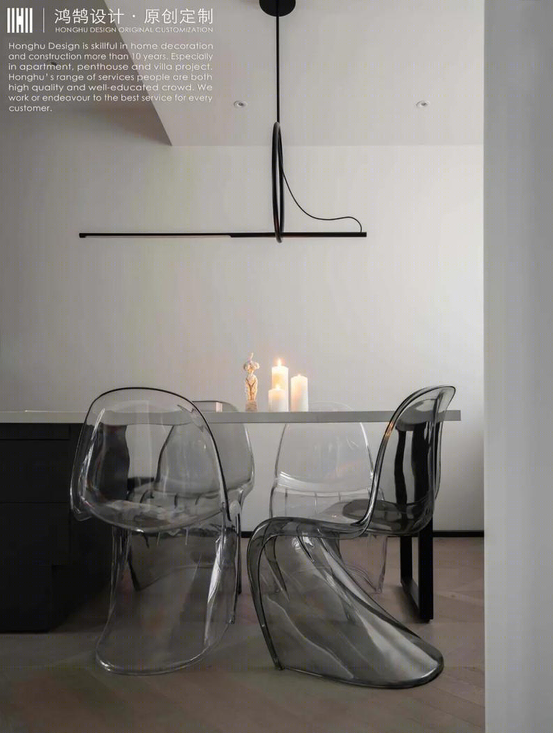 简约黑白灰，打造建筑设计师的理想家-15