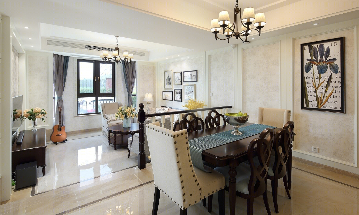 名屋出品 | 莱茵庄园 160m2 简约美式独栋别墅设计-31