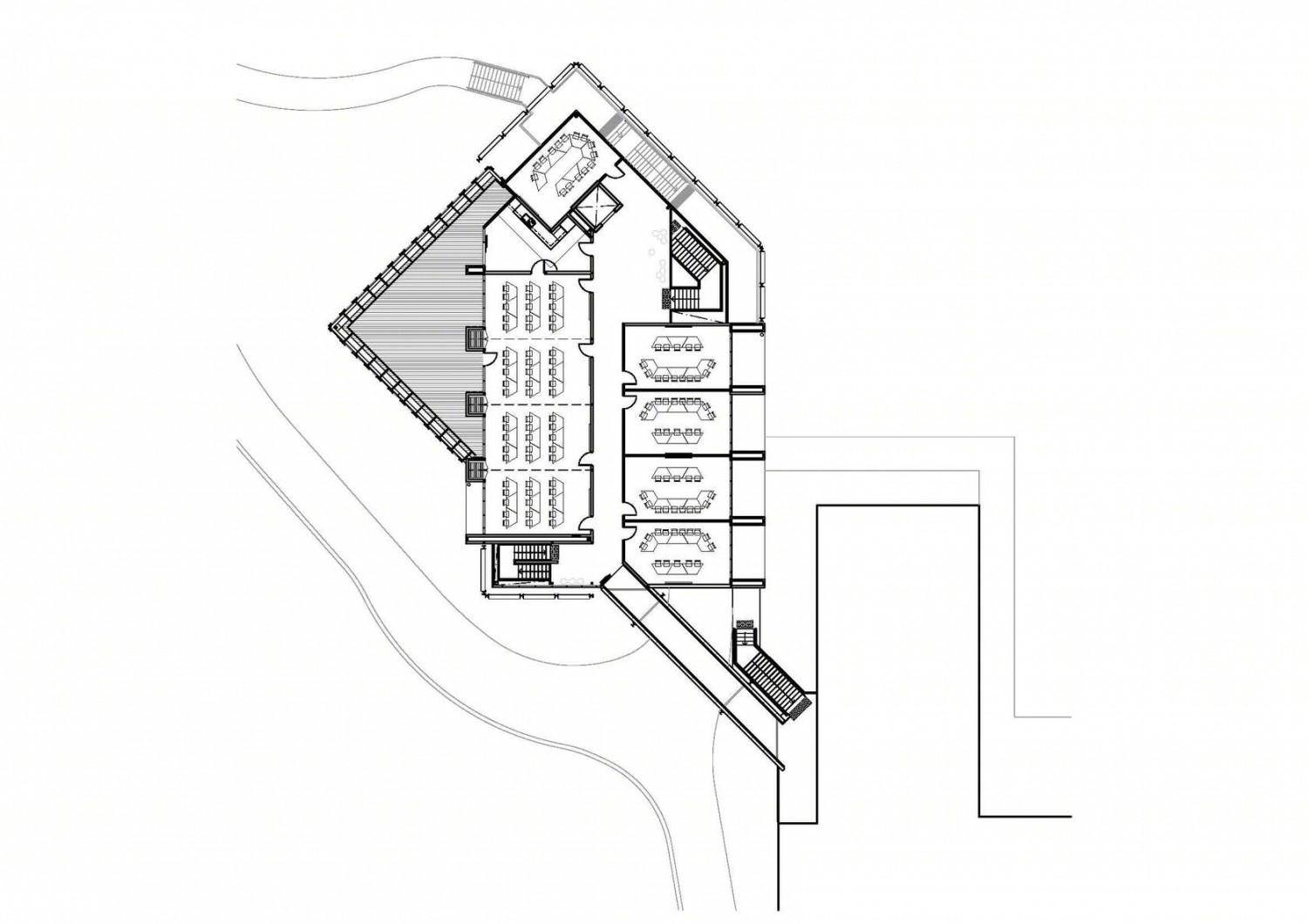 陡坡之上的弗林德斯大学教学楼-28