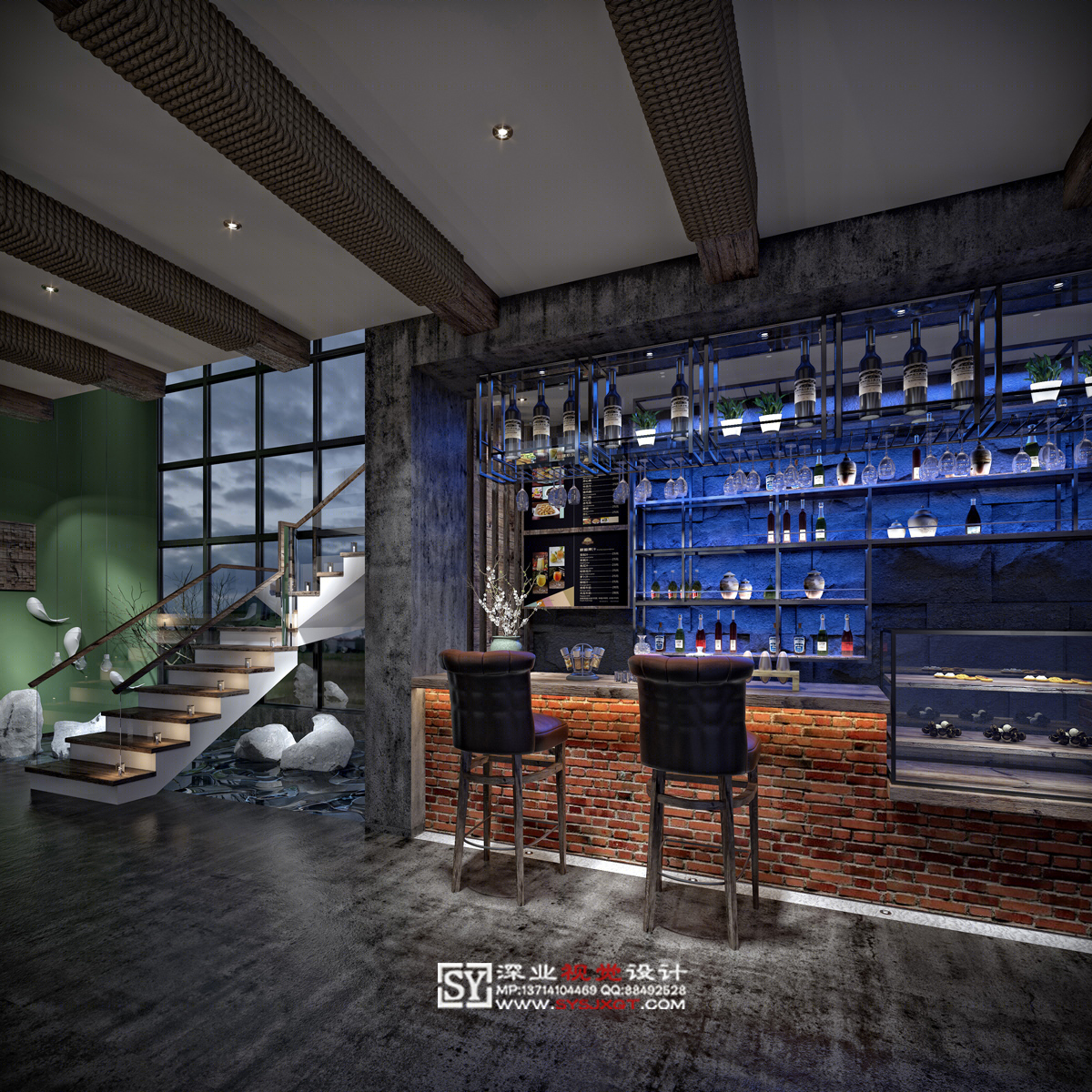 2017 深业视觉设计酒店办公作品——深圳创意产业园酒店设计-14