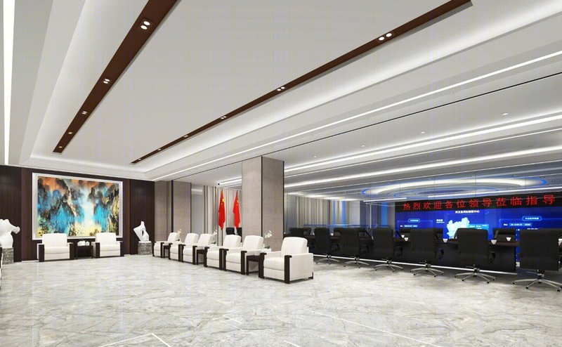 天津公安局河东分局信息中心室内设计-12