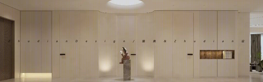 奥正诚园北区大平层现代简约设计丨筑典设计事务所-49