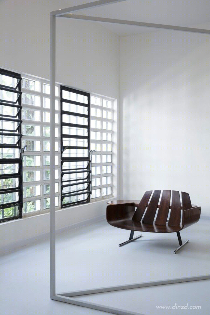 致敬巴西现代主义 | 圣保罗 Apartment 61 实验性画廊公寓-10