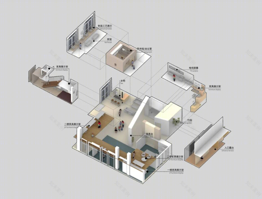 家具剧场 | DA!Architects 与 banzh architect 联合打造的匠恒展厅-20
