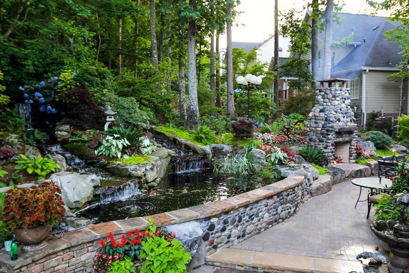 Artistic Landscapes 住宅小院的水景景观-12