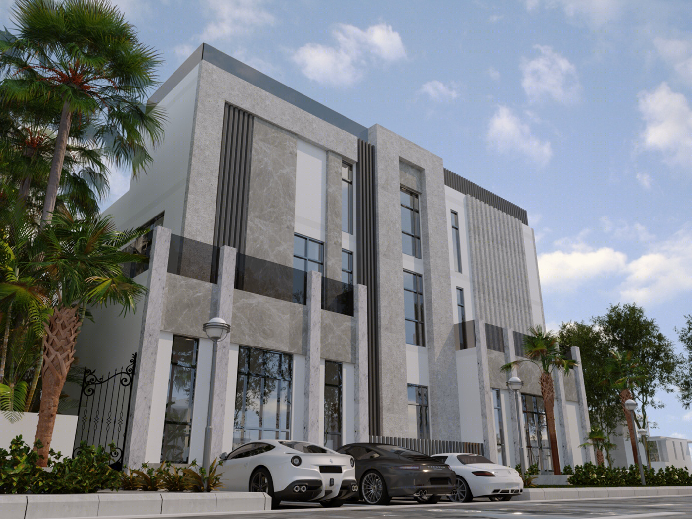 Anastasiya Gushchina丨别墅建筑丨MODERN EXTERIOR VILLA . NEW-5