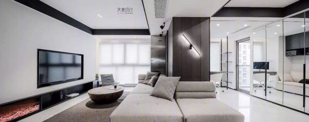 《平行线》杭州 89m²现代简约家居,功能与美感的完美融合-11