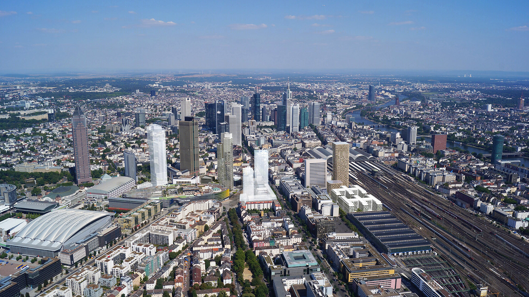 德国法兰克福市中心住宅塔楼-8