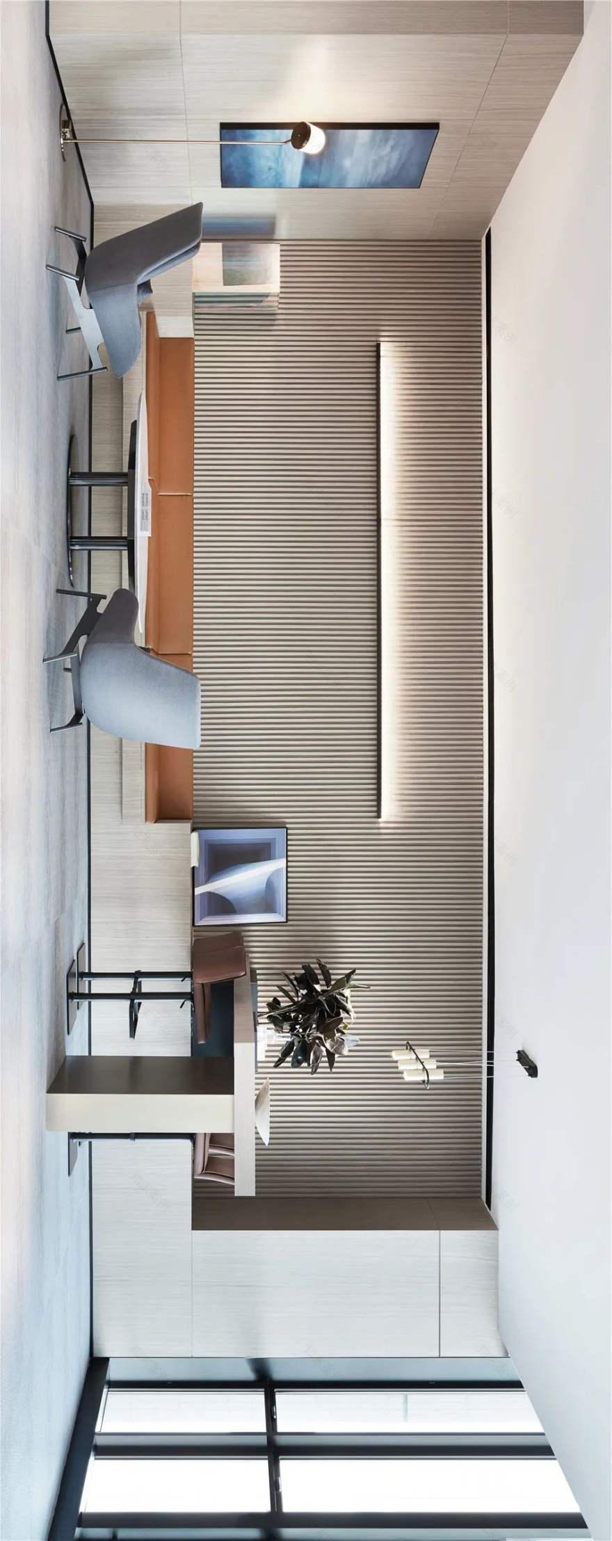 深圳中海·慧智大厦——现代简约风格的办公空间设计-33