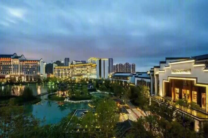 合肥万达酒店群·山水田园的生态景观设计-22