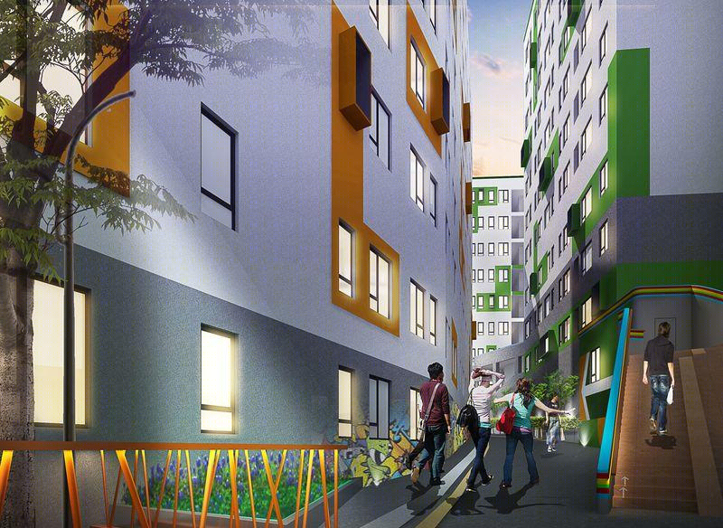 集悦城红花岭青年公寓改造工程设计-9