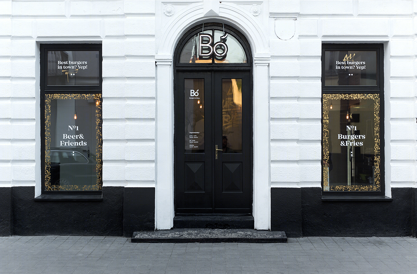 波兰 Kielce 美食新地标“Bó”汉堡薯条店-11
