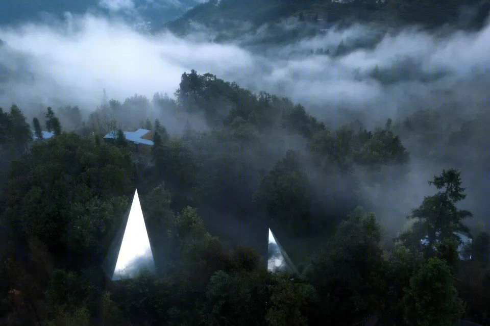千山云舍——北欧自然风木屋酒店-12