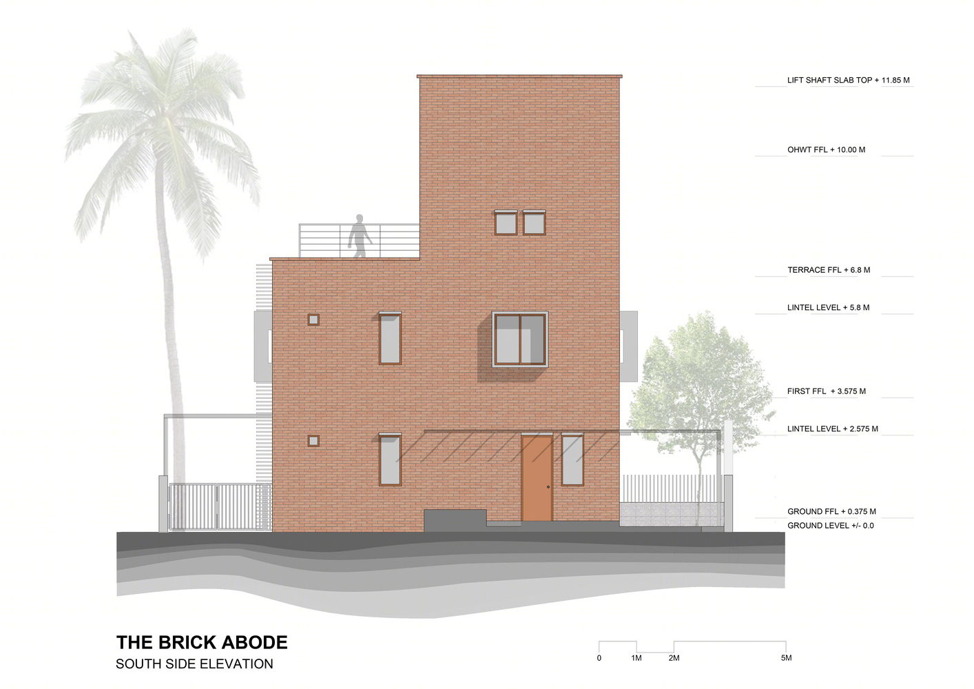 印度砖房丨Alok Kothari Architects-32